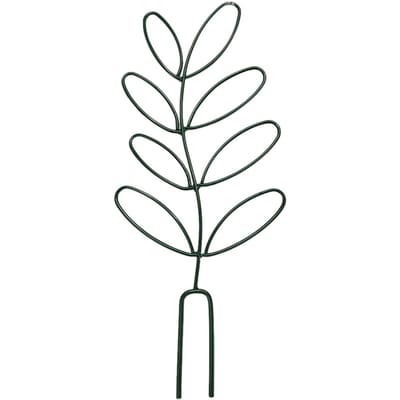 Kleine Klimrek voor Potplanten Smeedijzer Bladvorm Tuin Klimrek voor Binnen Buiten gray