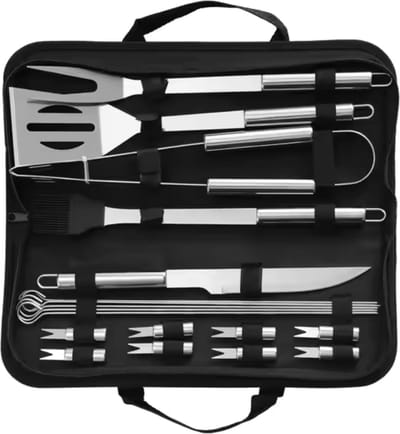 BBQBuddies BBQ Accessoires Set - BBQ Set 18 Delig - BBQ Set - BBQ Accessoires - BBQ Tangen