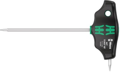 Wera 467 TORX® HF Torx-schroevendraaier Grootte T 7 Koplengte: 100 mm 1 stuk(s)