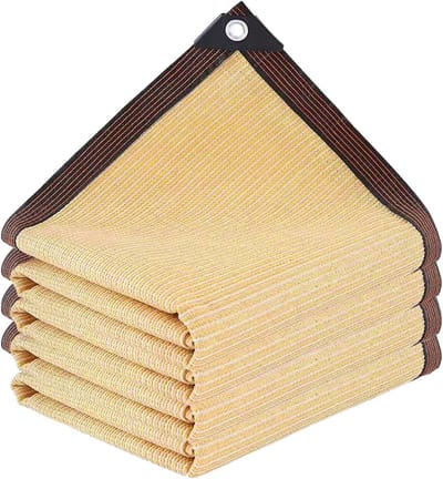 Schaduwdoeken vierkant - Schaduw Zeil - Schaduwnet - Zonnescherm Zeildoek - 2 x 2 m - Buitenschermhoes - Terras Bescherme - Schaduwdoeken - Waterdicht UV-bestendig- Voor Tuin en Balkon - Voor Pergola Tuinhuis Terras