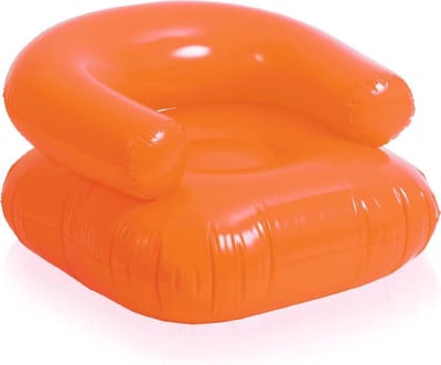 Opblaasbare stoel - Strandstoel - Bank - Zetel - Sofa - Oranje