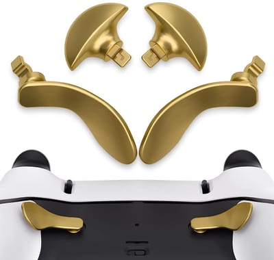 Allecto - Game Controller Back Paddles - Stalen Vervangpeddels - Eenvoudige Installatie - Gaming Accessoires - Voor EDG Controller - Verbeter je G