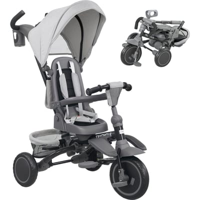 Aiyaplay 6-in-1 opvouwbare evolutieve driewieler voor 1-5 jaar met draaibare stoel