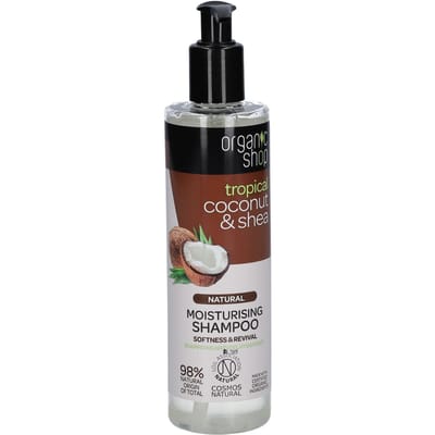 Organic Shop - Natural Moisturising Shampoo Natural Moisturizing Shampoo Coconut & Shea 280Ml