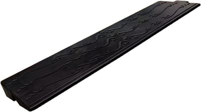 Drempelhulp - Oprit Pad - Robot Reiniging - Lichtgewicht Draagbaar - 25 x 8 x 2.5cm - Zwart