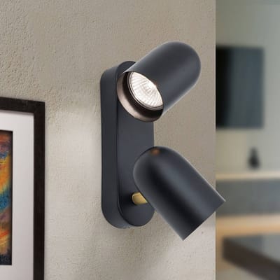 ORION Wandlamp Bradley 2-lamps, gezwenkt