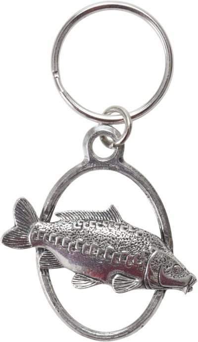 Sleutelhanger Spiegelkarper Vissen –Karpervissen Keyring Sleutelhangers Karper Vis Vissoorten Dieren