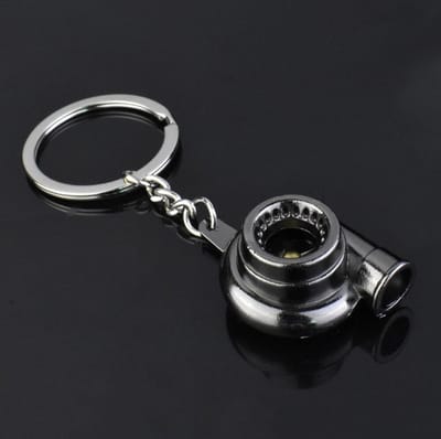*** Auto Turbo Motor - Uitdeel Cadeau - Auto Freak Garage Keychain - van Heble® ***