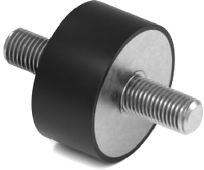 Rubbermagazijn - Trillingsdemper - Type A - 30x15mm - M8 - Set 10 stuks