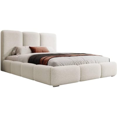 Bedframe Briar bouclé met opbergruimte 180x200 | NADUVI Collection
