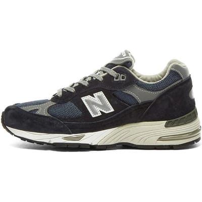 New Balance 991 MiUK Marineblauwe Dames Sneakers W991NV 38 black