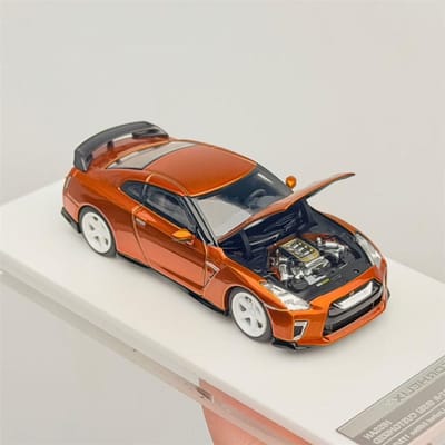 Mh 1:64 Miniatuur Nissan Nismo Gt R R35 Diecast Auto Model Speelgoed Legering Verzamelaar Voor Auto Verzamelaars Liefhebber Pre