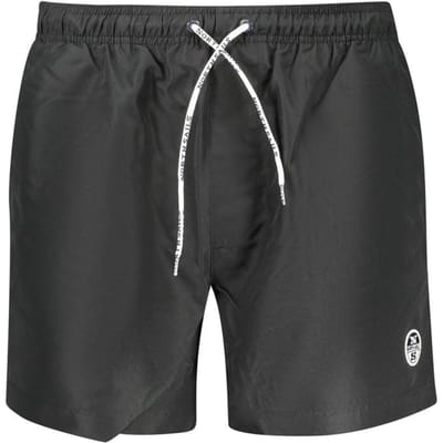 North Sails Zwarte Polyester Mannen Zwemboxer