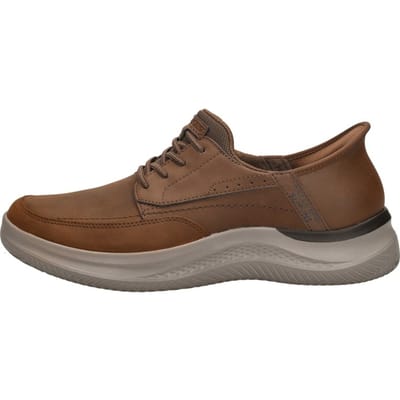 Skechers Hasting - Rory Heren Instappers - Kastanjebruin - Maat 47,5