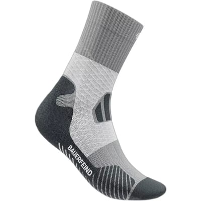 Bauerfeind Trail Run Mid Cut Hardloopsokken Dames-Grijs