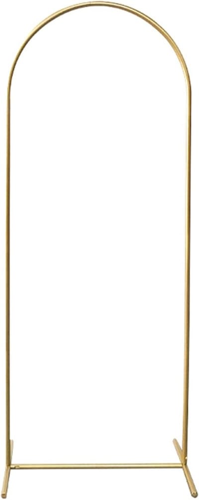 Decoratie Boog - Feest Frame - Evenement Aankleden - Roestvrij Metaal - 60x150 cm - Goud