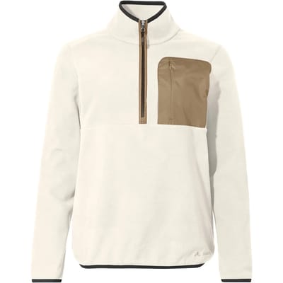 Vaude Rosemoor Fleece Met Halve Rits Beige 40 Vrouw
