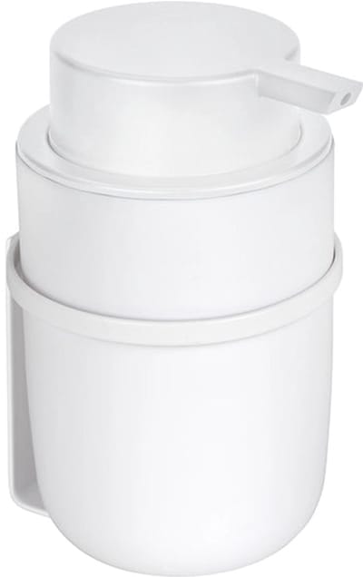 Wenko Zelfklevende wand zeepdispenser - Wit - 250 ml