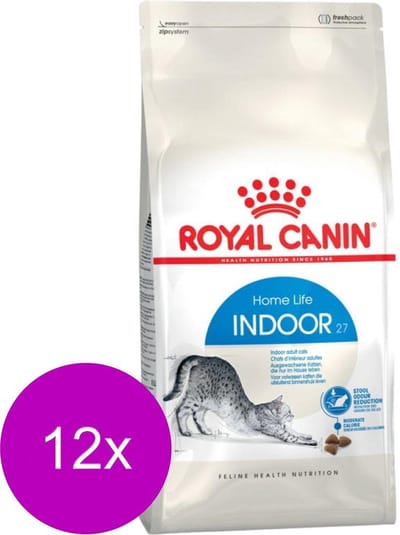 Royal Canin Indoor 27 - Kattenvoer - 12 x 400 g