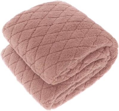 D- Unique Living | Plaid Ezra 150x200cm old pink