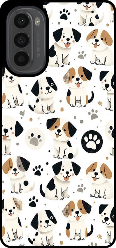 Smartphonica Telefoonhoesje Geschikt voor Motorola Moto G52 / G82 met honden opdruk - TPU backcover case dog design geschikt voor Motorola Moto G52;Motorola Moto G82