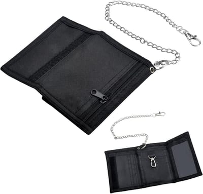 Stunq® Stijlvolle en Praktische Kinderportemonnee met Ketting voor Jongens en Tieners
