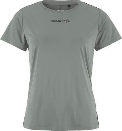 CRAFT CORE ESSENCE SS TEE 2 W Dames Sportshirt - LEAF