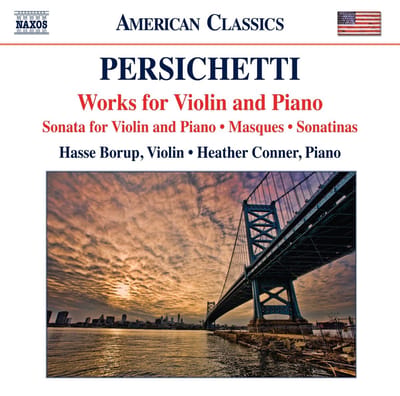 Hasse Borup, Heather Conner - Persichetti: Sonata For Solo Violin Op. 10 | Fantasy For Violin (CD)