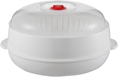 Stoomboot voor magnetron | Keuken Stoomkookgerei - Verdikte Magnetron Stoomboot voor Keuken, Eetkamer, Restaurant, Groente, Noedel, Rijst, Ei, Dumpling