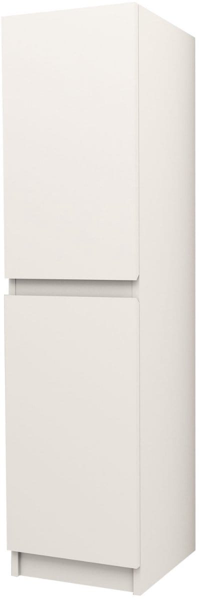 ALONI JUPITER hoge badkamerkast – 35x135x35 cm – Mat wit – Softclose