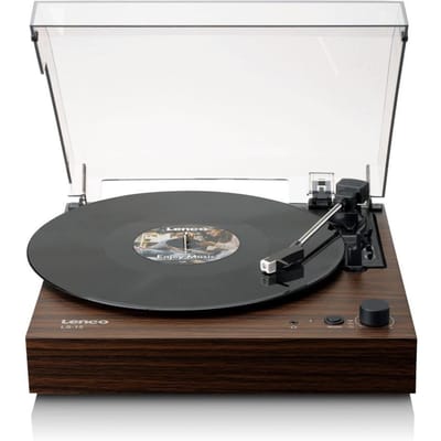 Lenco Platenspeler met Bluetooth - Twee ingebouwde Speakers en AT3600L Cartridge - LS-15WD - Hout