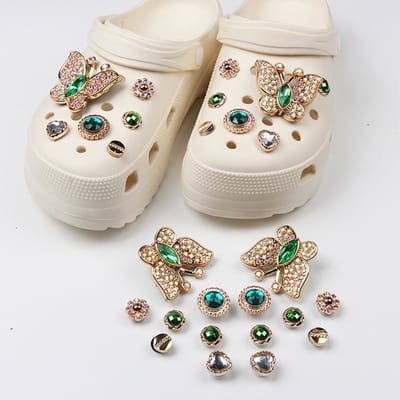 14 Schoenaccessoires-geschikt voor crocs charms- geschikt voor crocs pins- geschikt voor crocs Accessoires- geschikt voor Crocs Jibbitz-sandalen decoratieve geschenken