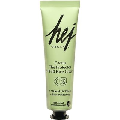 Hej Organic Vochtinbrenger Gezichtscrème Protector SPF30 Cactus Unisex 30 ml