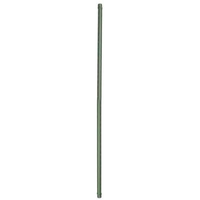 Nature Kunststof Plantenstok Groen Geribbeld H120cmxø11mm