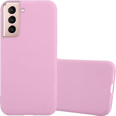 Cadorabo Hoesje geschikt voor Samsung Galaxy S21 PLUS in CANDY ROZE - Beschermhoes gemaakt van flexibel TPU silicone Case Cover