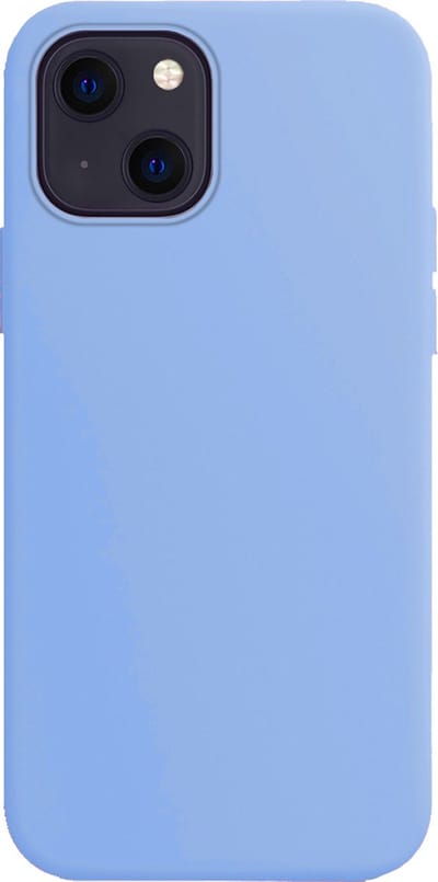 Hoes - Geschikt voor Apple iPhone 15 - Sterk & Shockproof - Hoesje Cover - Siliconen Case - Lichtblauw