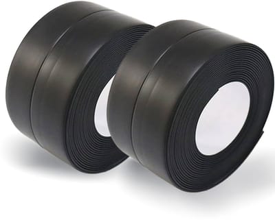 Zelfklevende Waterdichte Sealing Tape - Schimmelbestendige Joint Tape voor Keuken, Douche en Toilet (Zwart, 3.2m*38mm) - Perfect voor Wandafwerking en Vochtpreventie