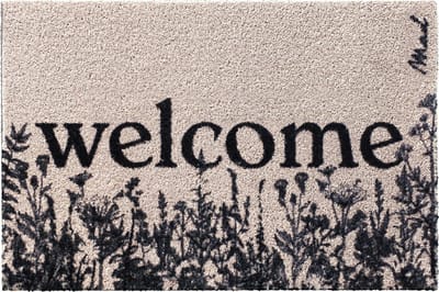 Mad About Mats - OONA - deurmat - welcome - schoonloop/scraper - wasbaar - 50x75cm