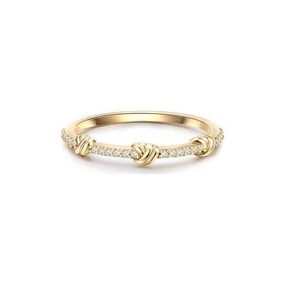 Gems München Dames Dames ring 925 sterling zilver Zirkonia 56 Geelgoud 32019740