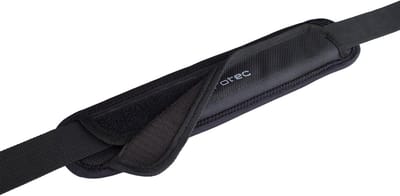 Schouderband Pad - Comfort Pad - Draagcomfort Vergroten - Antislip Achterkant - 32 x 7 cm - Zwart