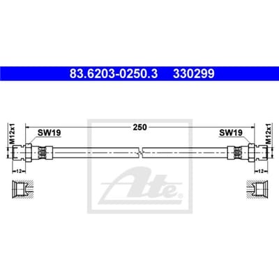 Remleiding ATE 83.6203-0250.3