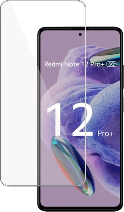 Screenprotector geschikt voor Xiaomi Xiaomi Redmi Note 12 Pro+ Screenprotector – Gehard Glas - Proteqt+