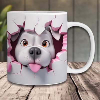 Mok Cadeau Hondje - Mok met tekst - Verjaardag cadeau - Cadeau voor vrouw - Koffiemok - Grappige cadeaus - Cadeau voor man - Kado man - Kado vrouw - Mokken en bekers - Vaderdag of moederdag Cadeau - Verjaardag cadeau