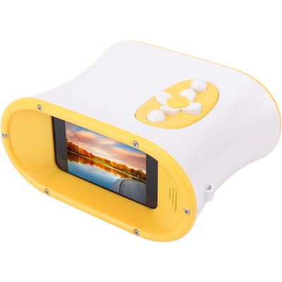 Jumelles numériques avec caméra 48MP 1080P HD Écran couleur IPS 2,4 pouces Zoom 8x Jumelles vidéo jaune