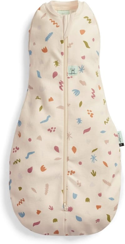 Ergopouch Cocoon Inbaker Slaapzak - 1,0 Tog - Slaapzak Baby- Inbakerslaapzak - Slaapzakken- 0-3 md - Bloom