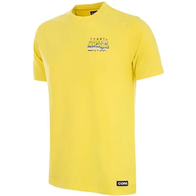 COPA - Brazilië 2002 WK Embroidery T-Shirt - Heren - Geel - XS