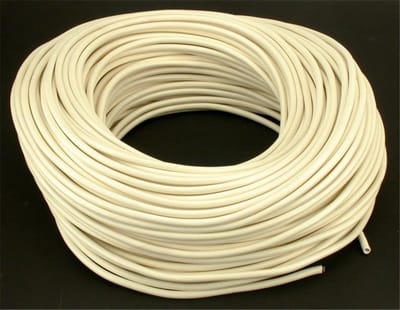 Huishoudkabel Vmvl 2X1 Wit - 100 meter