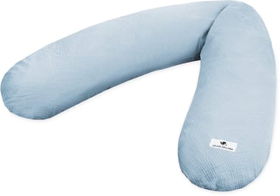 Julius Zöllner voedingskussen van musselin, denim