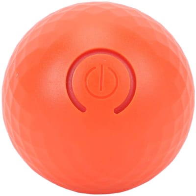 Actieve Rolly Ball voor Honden PC TPU Bewegingsgevoelig Automatisch Rollende Bewegende Bal Interactieve Hond red