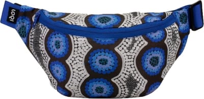 LOQI Bum Bag Large - Water Dreaming Blue gerecycled